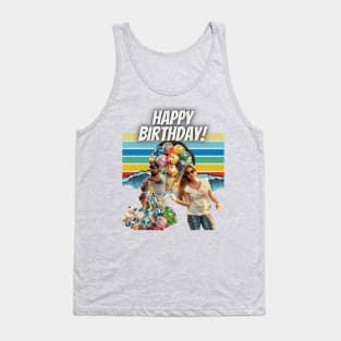 Happy Birthday! Balloons Tank Top